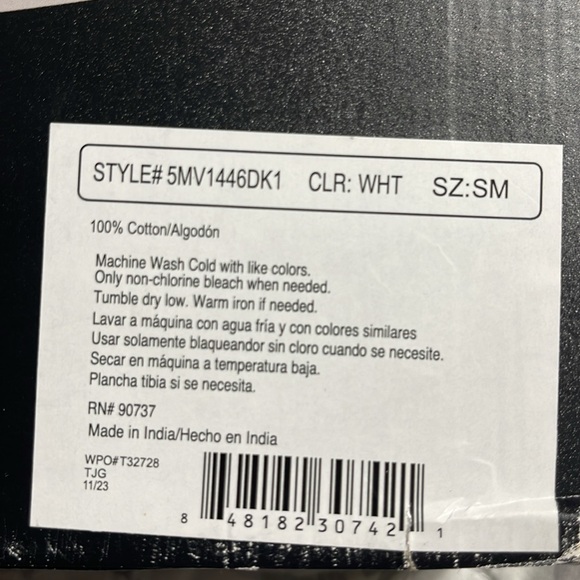 NWT Dickies 5pk vneck tshirts Small - Picture 6 of 6